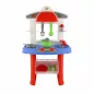  Moni Polesie toys kis konyha jana edényekkel 49cm piros/kék