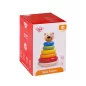Moni Tooky toy fatorony maci, montessori, karikák színes