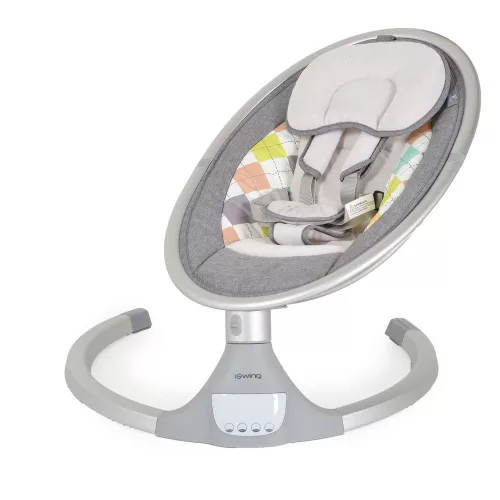 Moni Iswing elektromos hinta, 9 kg, 5seb., szúnyoghálóval V.SZÜRKE