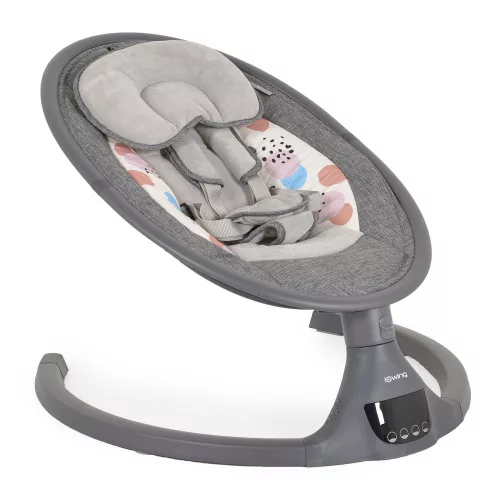 Moni Iswing elektromos hinta, 9 kg, 5seb., szúnyoghálóval s.szürke
