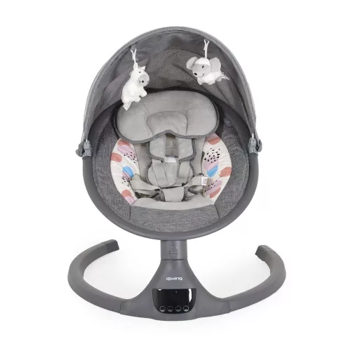 Moni Iswing elektromos hinta, 9 kg, 5seb., szúnyoghálóval s.szürke