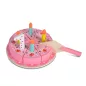 Moni Moni toys fajáték fa szülinapi torta 18x18x8,5cm