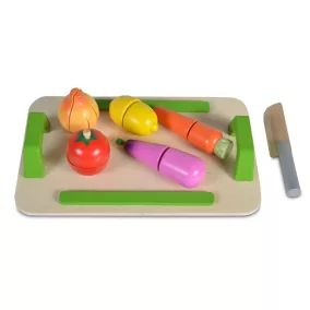 Moni Moni toys fajáték fa szeletelhető zöldség szett