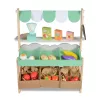 Moni Moni toys fajáték fa szupermarket szett 50x45x21cm
