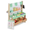 Moni Moni toys fajáték fa szupermarket szett 50x45x21cm
