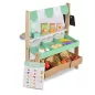 Moni Moni toys fajáték fa szupermarket szett 50x45x21cm