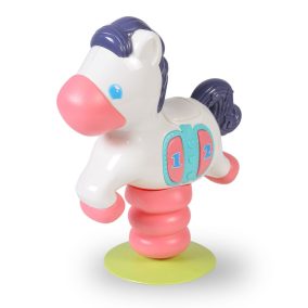 Moni Műanyagjáték zenélő, világító póni