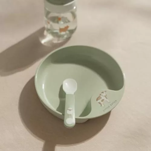 Little Dutch csúszásmentes tányér- Little Farm