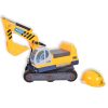 Moni Excavator ráülős kanalas munkagép sárga