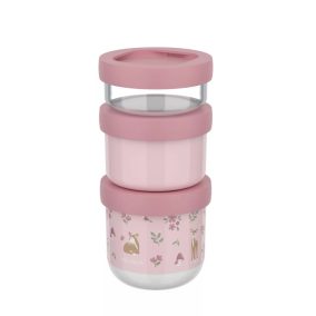   Little Dutch gyerek snack box készlet 3 db-os - fairy garden