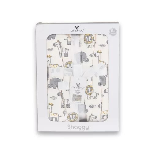 Moni Shaggy vastag takaró oroszlános bézs