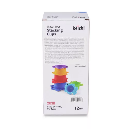 Moni Műanyagjáték egymásra rakható poharak