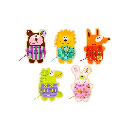 Moni Tooky toy fajáték fűzőcske