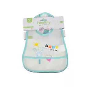 Moni Bib hab előke kék