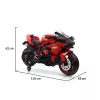 Moni BO NINJA DUO elektromos motor 2 kerekű PIROS