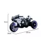 Moni BO NINJA elektromos motor 3 kerekű FEHÉR