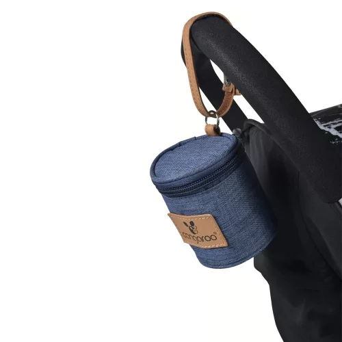 Moni Cangaroo celio termo táska bébiétel/ cumitároló kék