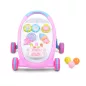 Moni MUSIC BABY WALKER járássegítő sütis PINK