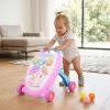 Moni MUSIC BABY WALKER járássegítő sütis PINK