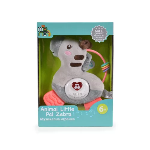 Moni Moni toys stars zenélő játék zebra