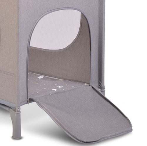 Moni Cangaroo once upon3 2 szintes utazóágy zenélő játékkal, pelenkázós pink