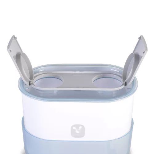 Moni Sterilizáló 3in1 sterilizáló 6 üvegnek, melegítő és gőzölő funkció 550w szürke