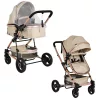 Moni Gigi átalakítható, kétfunkciós babakocsi bézs