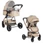 Moni Gigi átalakítható, kétfunkciós babakocsi bézs