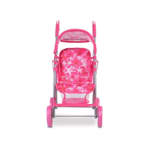 Moni Toys Stars játék babakocsi lapra csukhatós