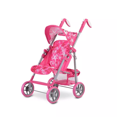 Moni Toys Stars játék babakocsi lapra csukhatós