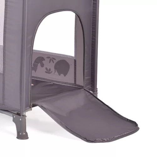Moni Cangaroo africa 1 szintes utazóágy 14 kg-ig szürke