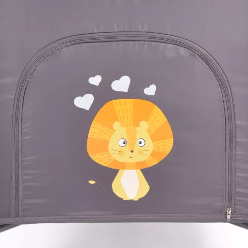 Moni Cangaroo africa 1 szintes utazóágy 14 kg-ig szürke