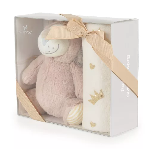 Moni Cangaroo takaró 90x75cm oroszlán plüs oroszlán