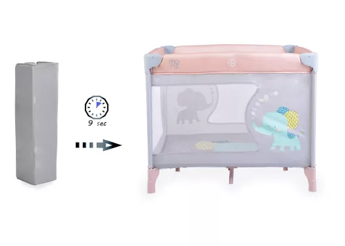 Moni Moni giant járóka összecsukható rózsa