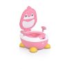 Moni Riko bili pingvin karfával, talpakkal, kivehető tartály pink