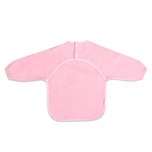 Moni Tea time előke hosszú ujjas pink