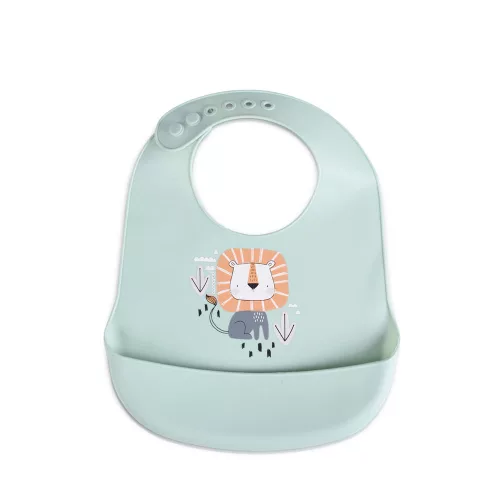 Moni Cangaroo rooibos szilikon előke menta oroszlán