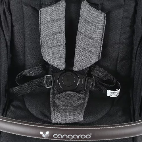 Moni Cangaroo easy fold babakocsi könnyen csukódó szürke