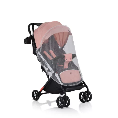 Moni Genoa babakocsi lapra csukható pink