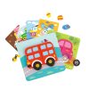Moni Tooky toy fapuzzle 6in1 mini járművek