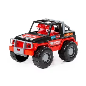 Moni Polesie 64325 rally jeep 23,5cm piros