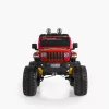Moni Moni bo fuego jeep 3 seb., 4 motoros 30 kg piros metál