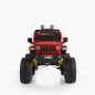 Moni Moni bo fuego jeep 3 seb., 4 motoros 30 kg piros metál