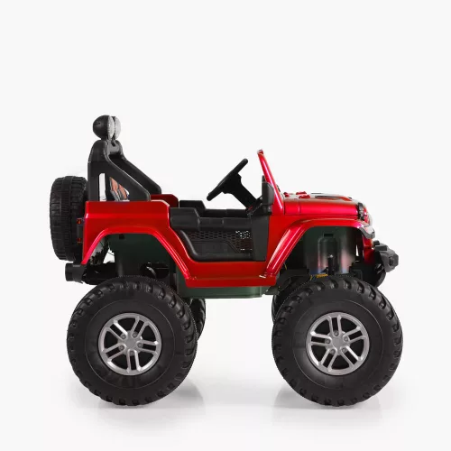 Moni Moni bo fuego jeep 3 seb., 4 motoros 30 kg piros metál