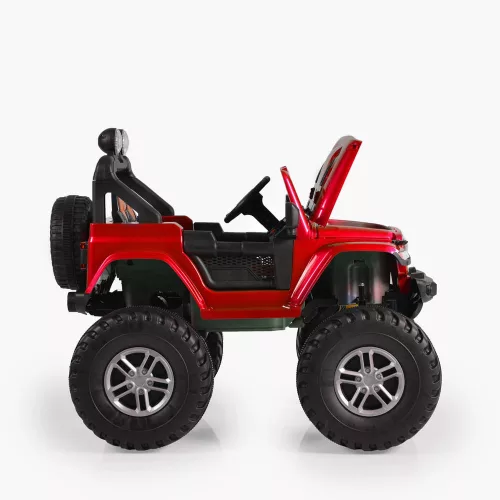 Moni Moni bo fuego jeep 3 seb., 4 motoros 30 kg piros metál