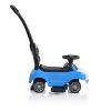 Moni Moni rider beülős autó tolókarral kék