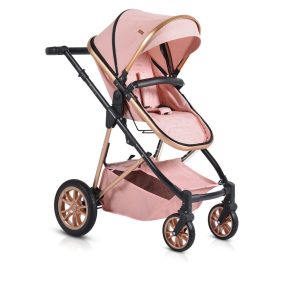 Moni Midas 2in1 babakocsi + táska, fekvőbetét pink