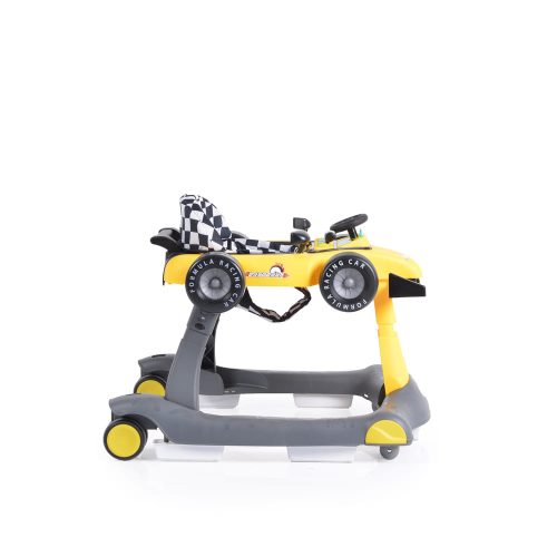 Moni Cangaroo daytona bébikomp 2in1 rezgő, autós sárga