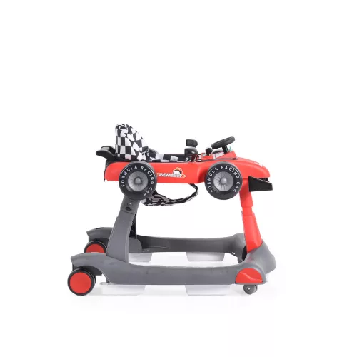 Moni Cangaroo daytona bébikomp 2in1 rezgő, autós piros