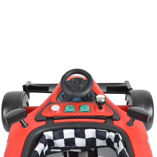 Moni Cangaroo daytona bébikomp 2in1 rezgő, autós piros